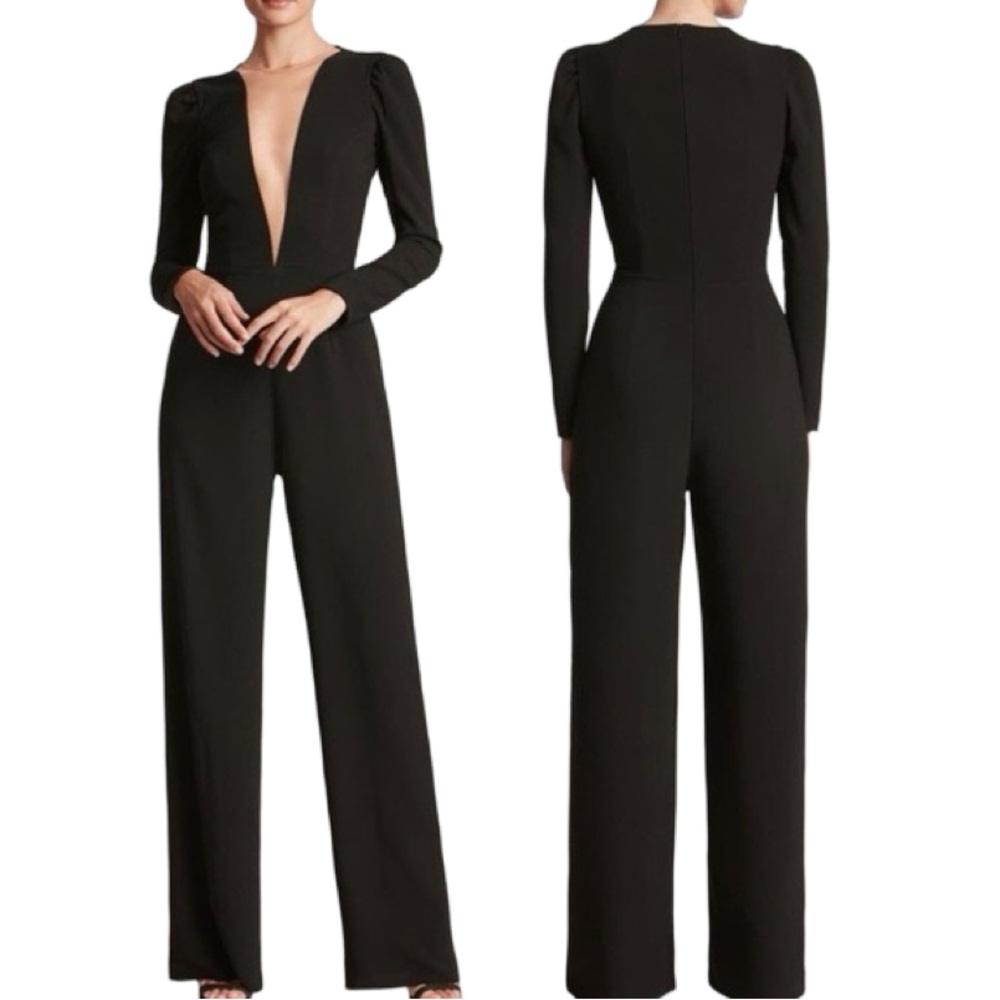 Dress the Population Drew Plunging Illusion
Jumpsuit | Black | Size Small | NWOT